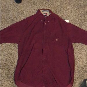 Tommy Hilfiger 100% cotton corduroy long sleeve